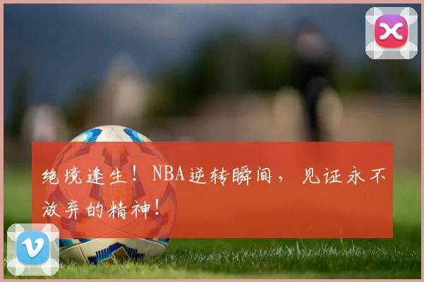 绝境逢生!NBA逆转瞬间,见证永不放弃的精神!